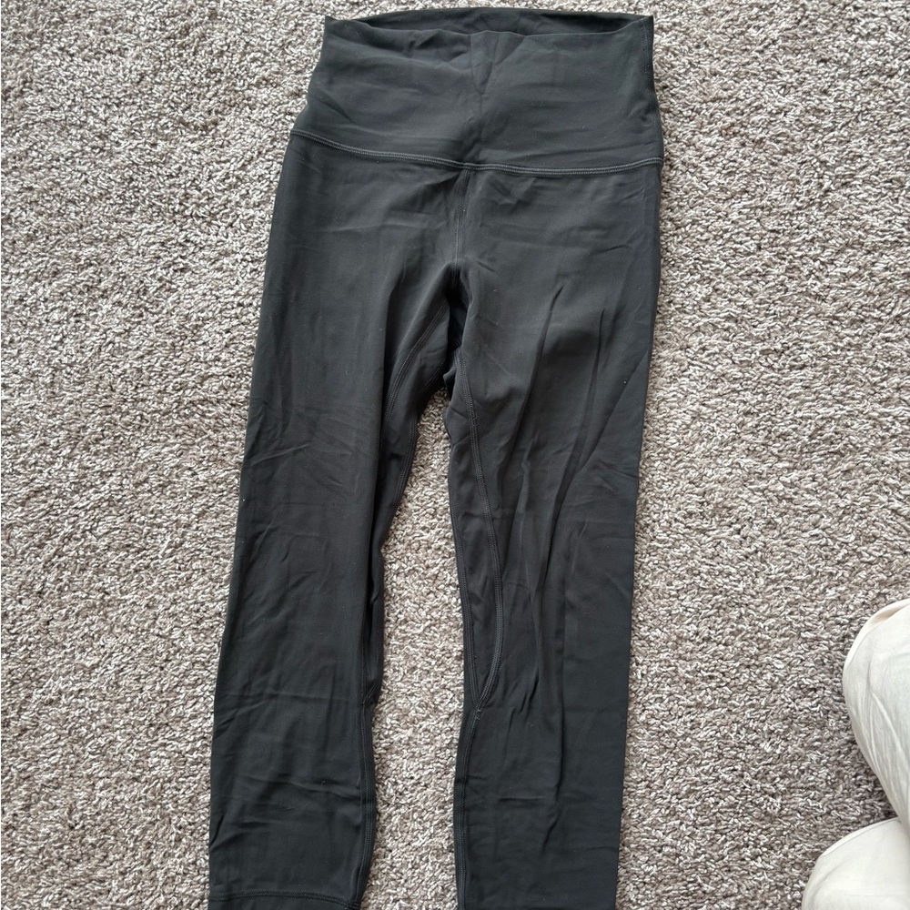 High-Waisted Black Leggings